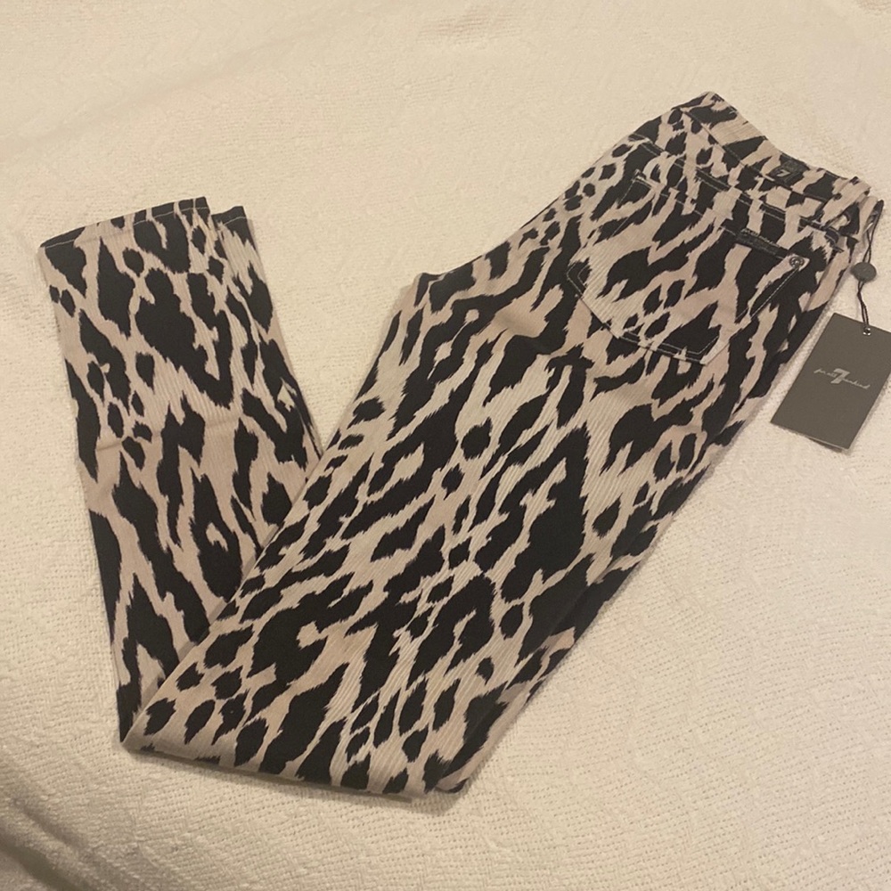 Animal print pants